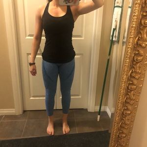 Lululemon Cool Racerback Savasana Camo Soot Black